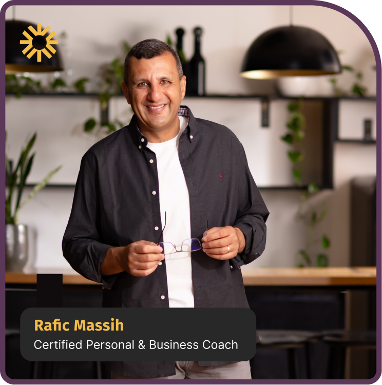 Rafic Massih, certified personal and business coach
